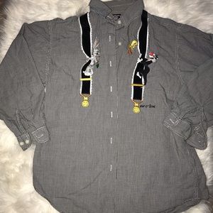 Warner Bros. Exclusive Looney Tunes Button-Up